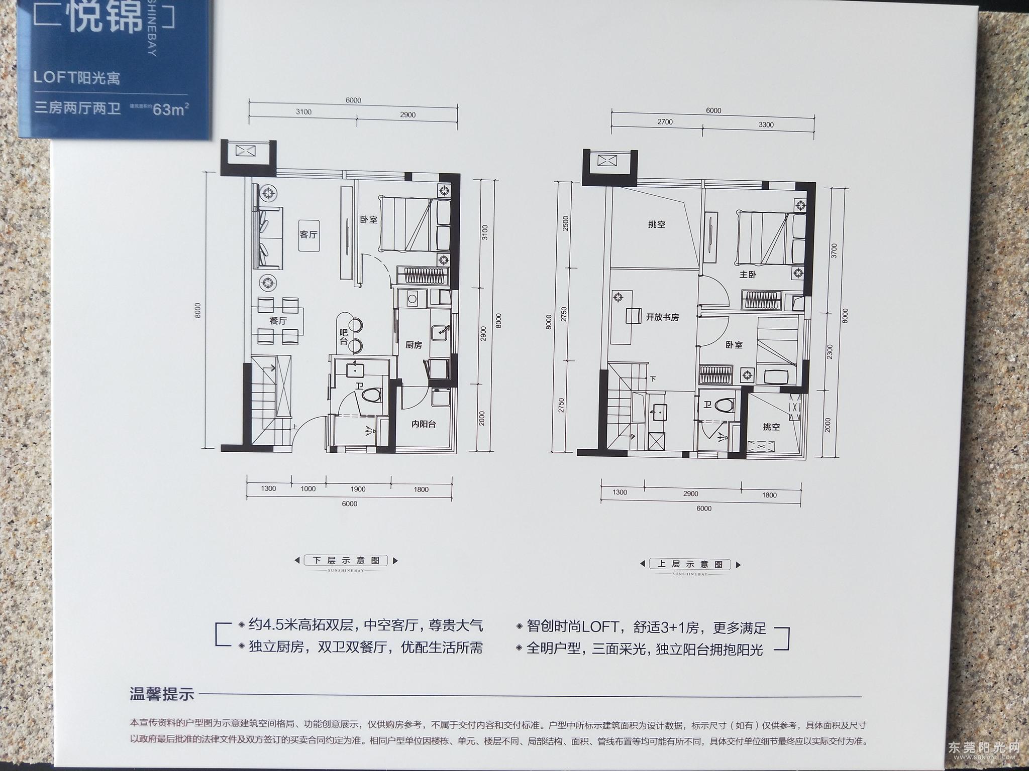 阳光城愉景湾 精装3房 距东城一桥之隔 车接车送